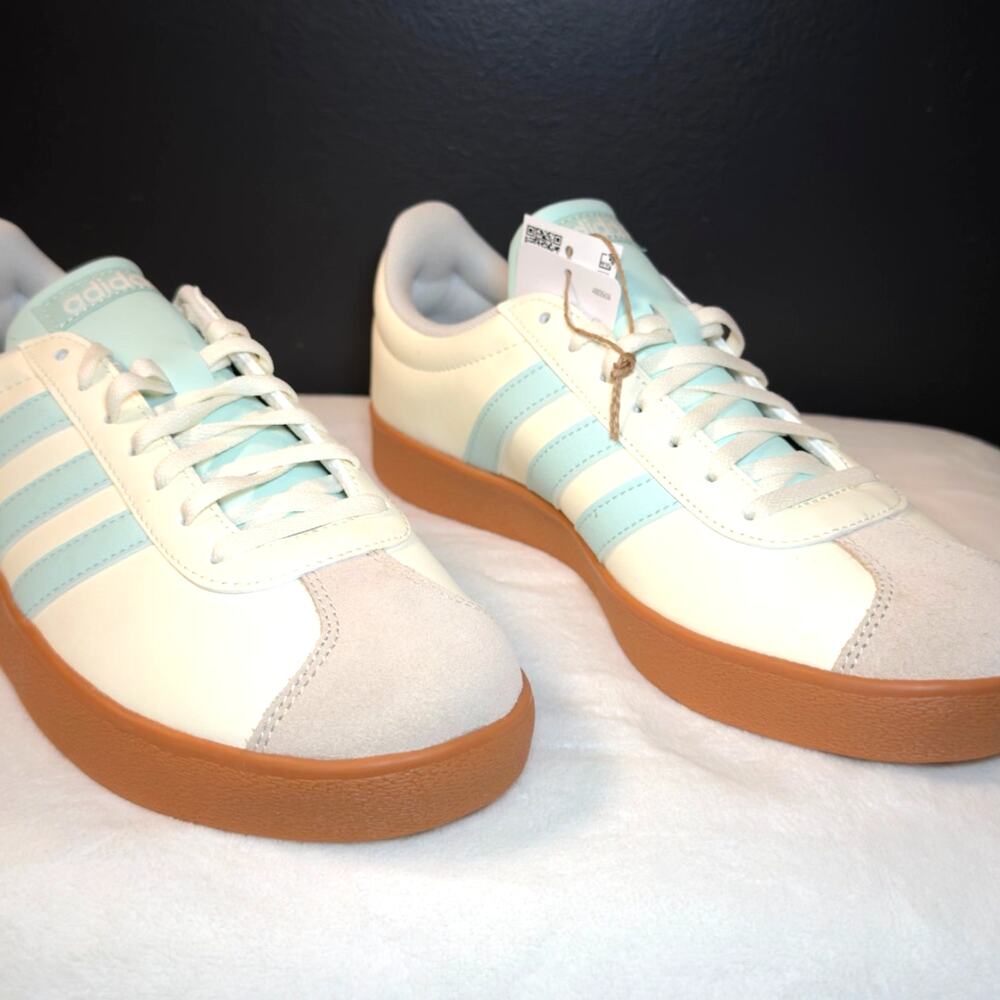 adidas Women’s VL Court Base “Core Halo Mint” – JI1767 | 8.5W - Picture 6 of 15